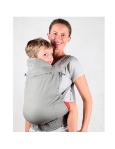 Porte-enfant préformé P4 preschool, Dune, coton bio