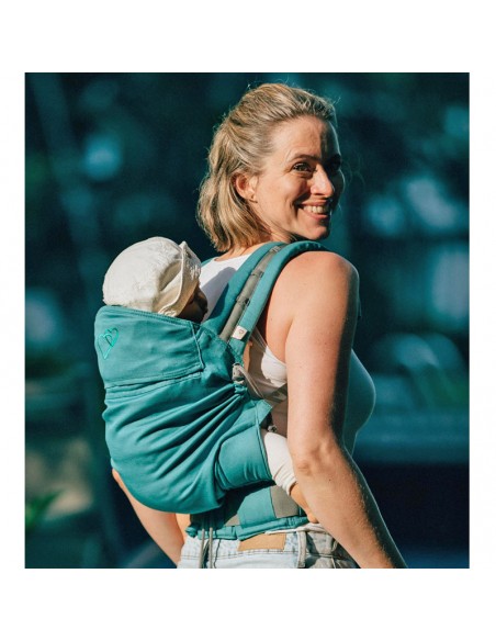 Préformé P4 de LLA, Matcha, porte-bébé 4 mois – 3 ans