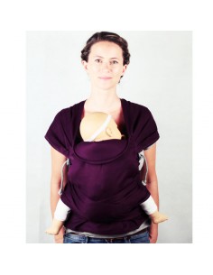 Porte-bébé Mid-Taï, Shadow Purple, coton bio