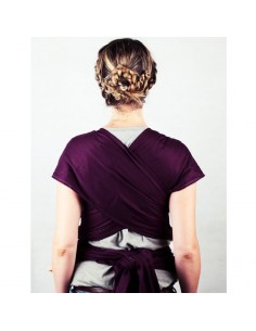 Porte-bébé Mid-Taï, Shadow Purple, coton bio 2