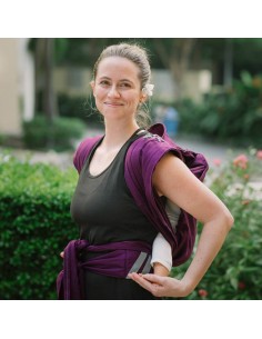 Mid-Tai+ de LLA, Shadow Purple, porte-bébé meitai 4mois - 3 ans 2